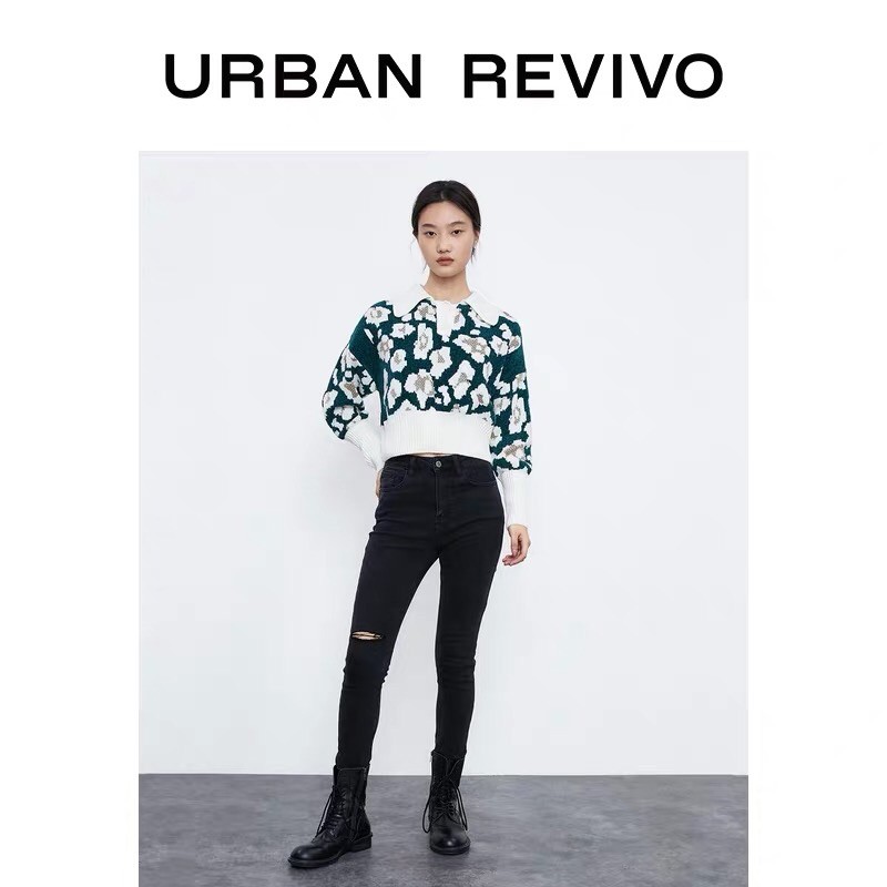 Áo len tuyết nhũ Urban Revivo
