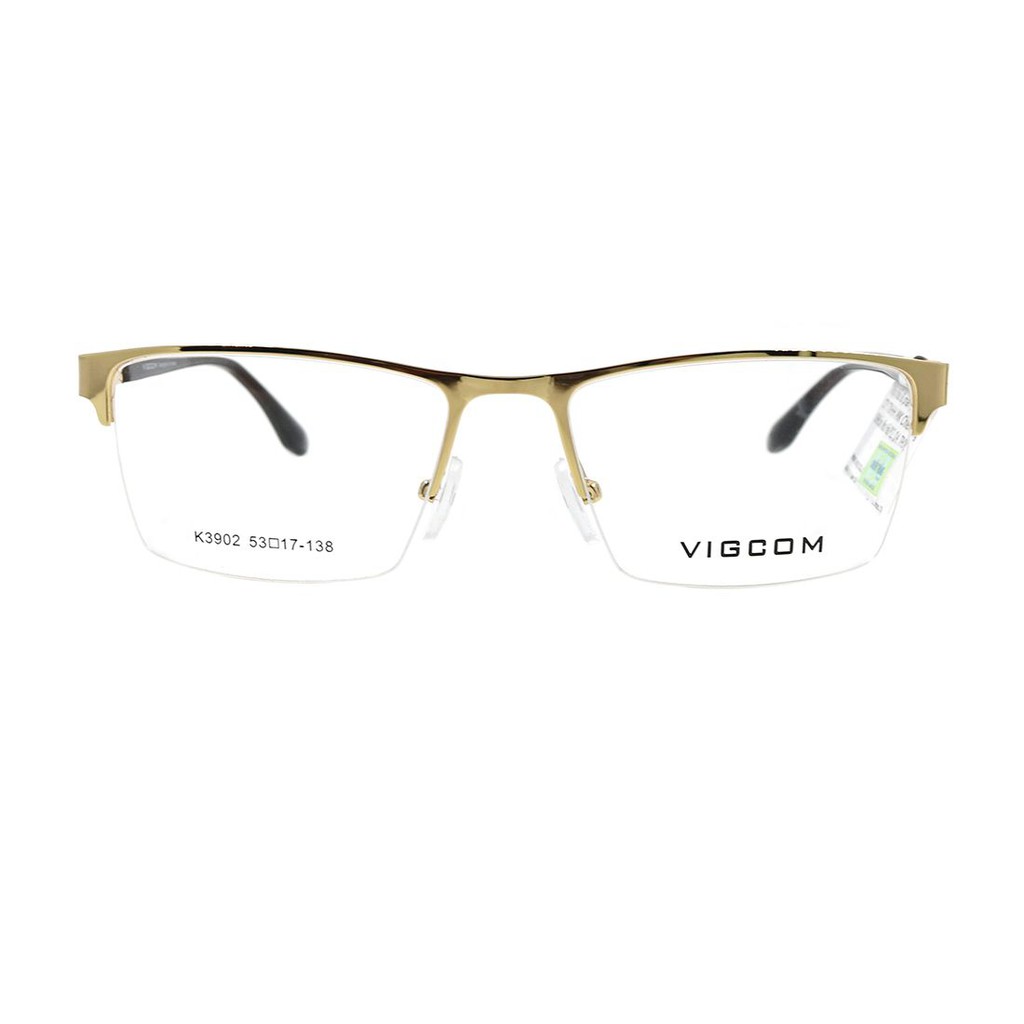 Gọng kính nam nữ Vigcom VG3902 màu sắc thời trang, thiết kế dễ đeo bảo vệ mắt