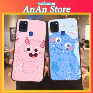 Ốp lưng samsung A21S M30S Monster ❤️ FREESHIP ❤️ nhựa cao cấp viền silicon