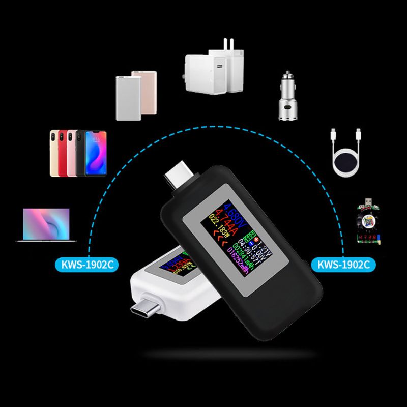 Thiết bị kiểm tra điện áp LIDU1 KWS-1902C loại C với cổng USB