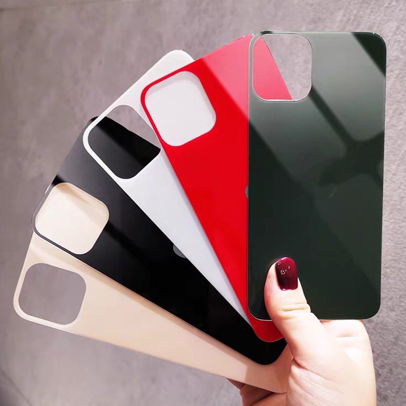 Kính Cường Lực 3D Bảo Vệ Mặt Sau Cho iPhone
