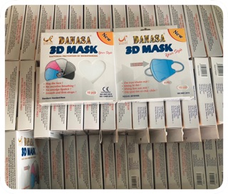 Khẩu trang 3D mask Danasa ( hộp 10 cái )