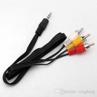 Cáp chuyển 3.5mm sang AV 3 RCA Audio Video