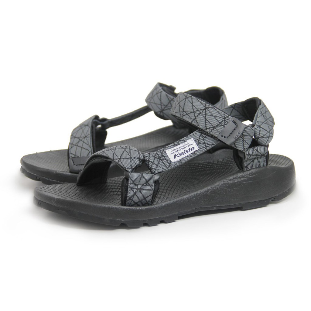 Giày Sandal Nam Kaido Đế Cao 3cm Quai Chéo Unisex