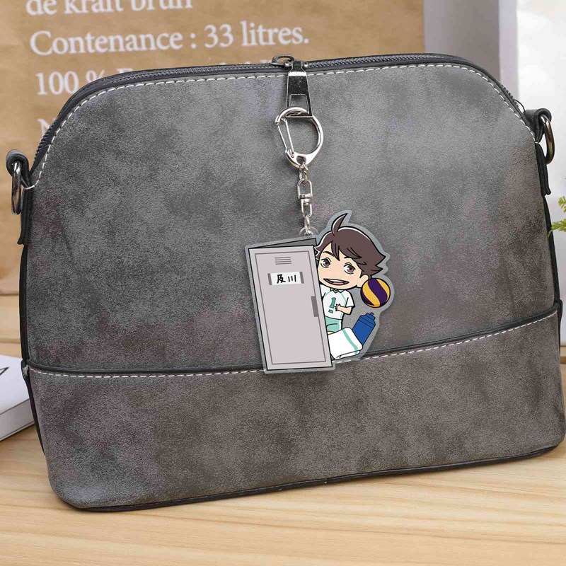 Tmdbyx Móc Khóa Mặt Hình Nhân Vật Anime Haikyuu Bằng Acrylic Trong Suốt
