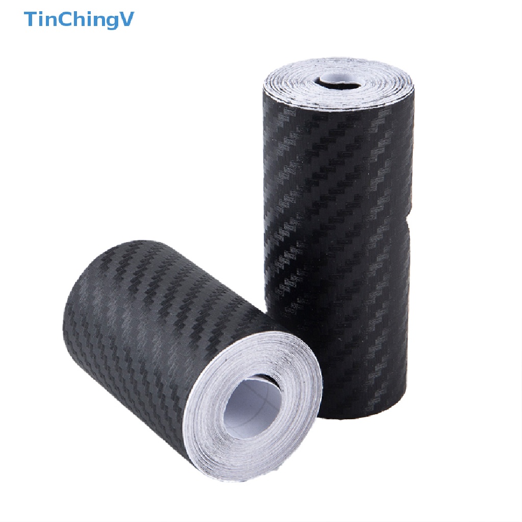 Miếng Dán 3D Bằng Sợi Carbon Chống Trầy Cho Cửa Xe Hơi