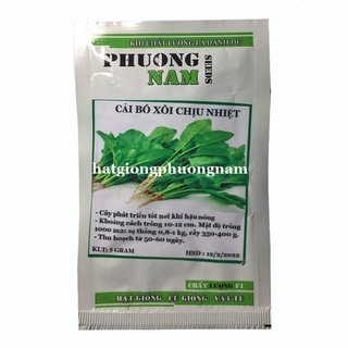 5GR - HẠT GIỐNG CẢI BÓ XÔI