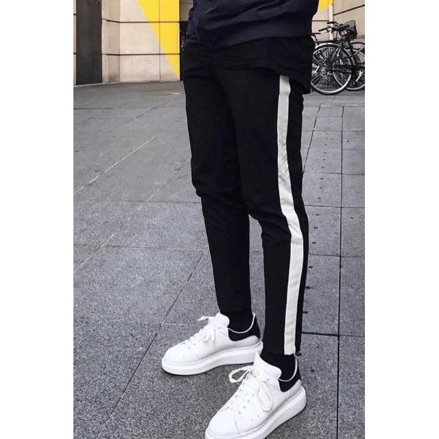 QUẦN THỂ THAO JOGGER 1 SỌC SUÔNG NAM NỮ bigsize