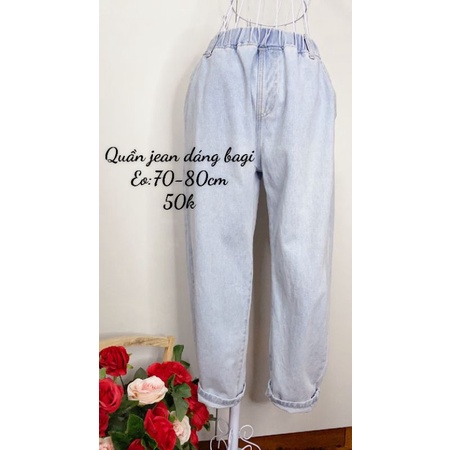 Quần jean dáng Bagi