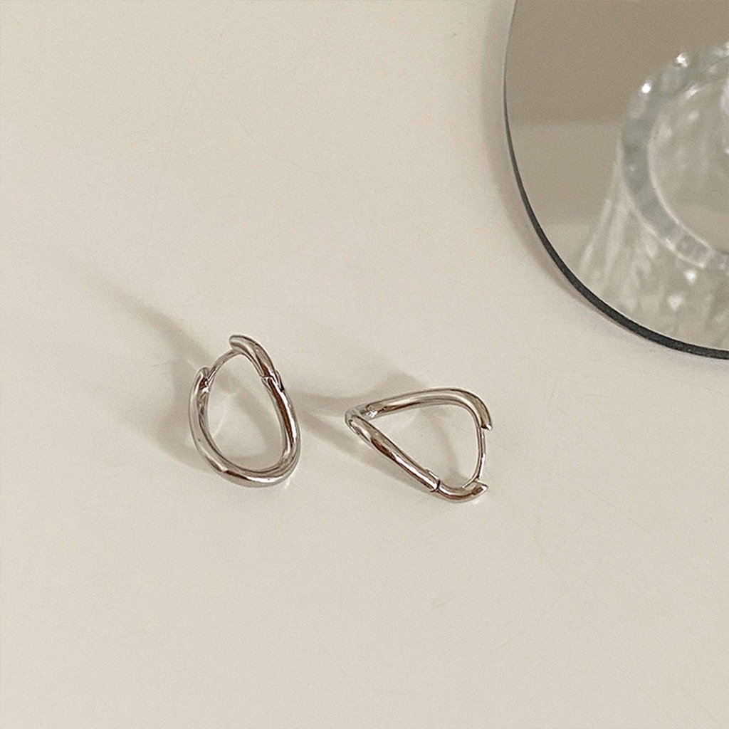 Khuyên Tai Xoắn Phong Cách Hàn Quốc Đơn Giản Chất Lượng Cao