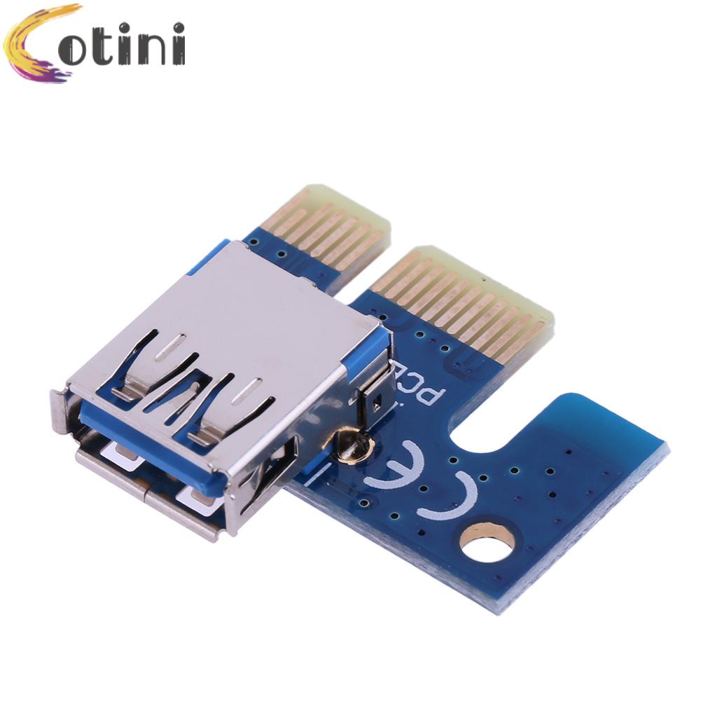 Bộ Chuyển Đổi Pcie X1 PCI E 1X Sang USB 3.0 Đầu Cái Cho PCI