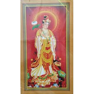 Tranh Đính Đá ĐẠI THẾ CHÍ BỒ TÁT (DF2332)45×75cm Chưa Đính.