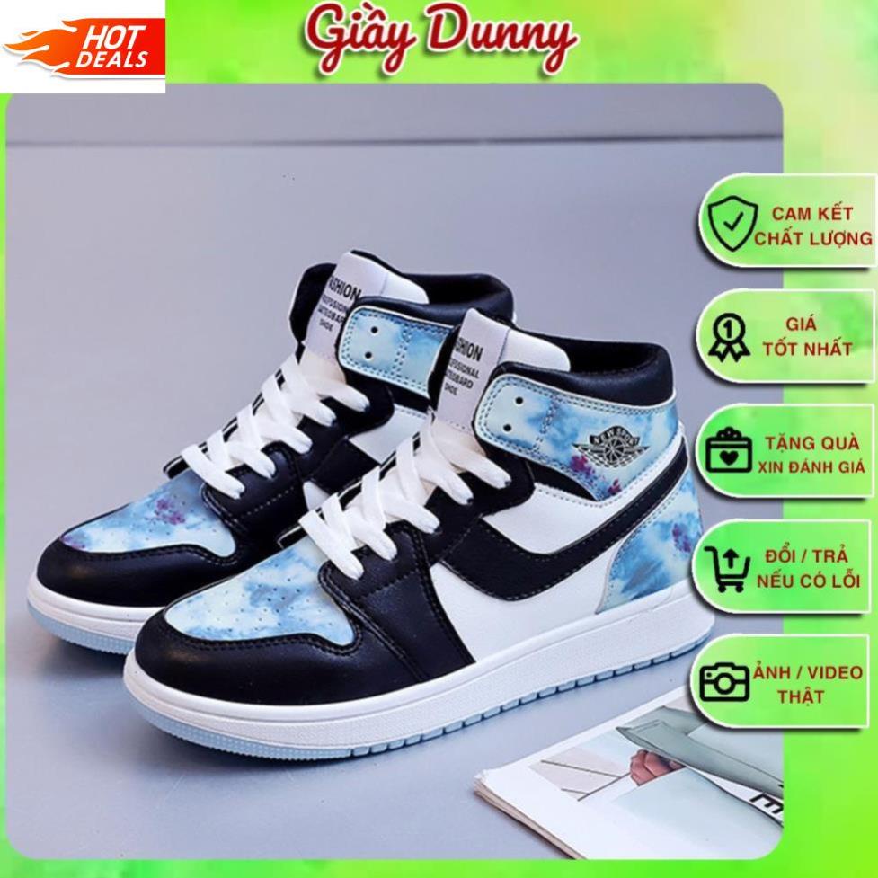 Giày Nữ Air Jordan Cổ Cao Dạ Quang, Giày Xám, Hồng, Xanh Hot Hit 2021 ! $