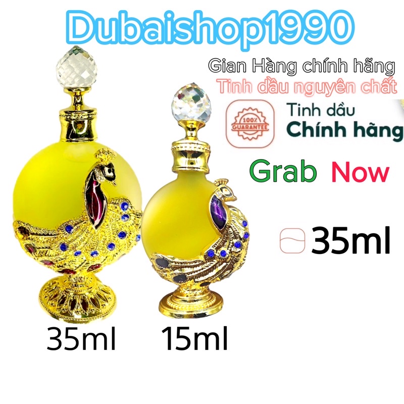 Tinh dầu nước hoa Dubai mẫu công lớn 35ml