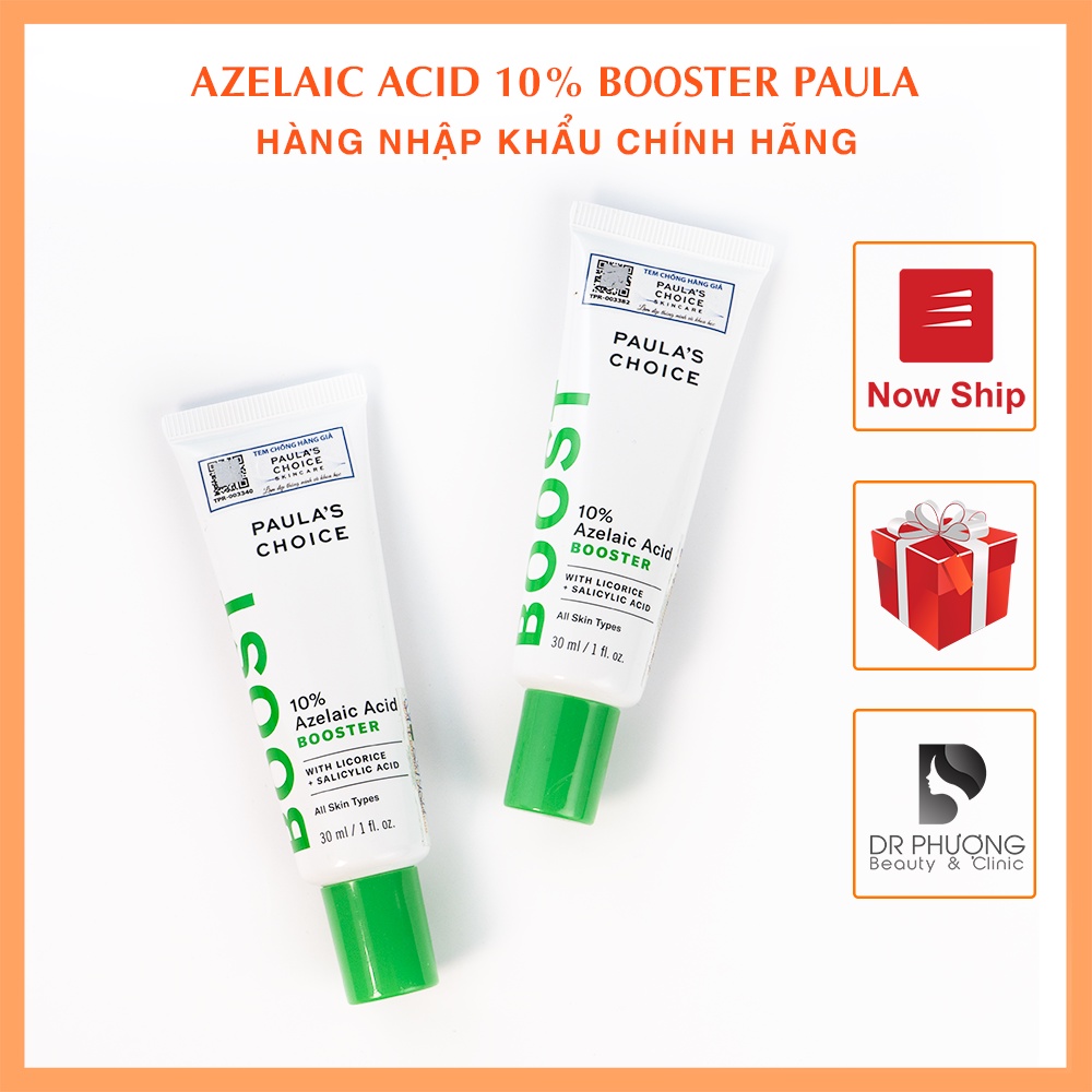 [CHÍNH HÃNG] Gel giảm mụn và làm mờ vết thâm Paula's Choice 10% Azelaic Acid Booster (30ml)