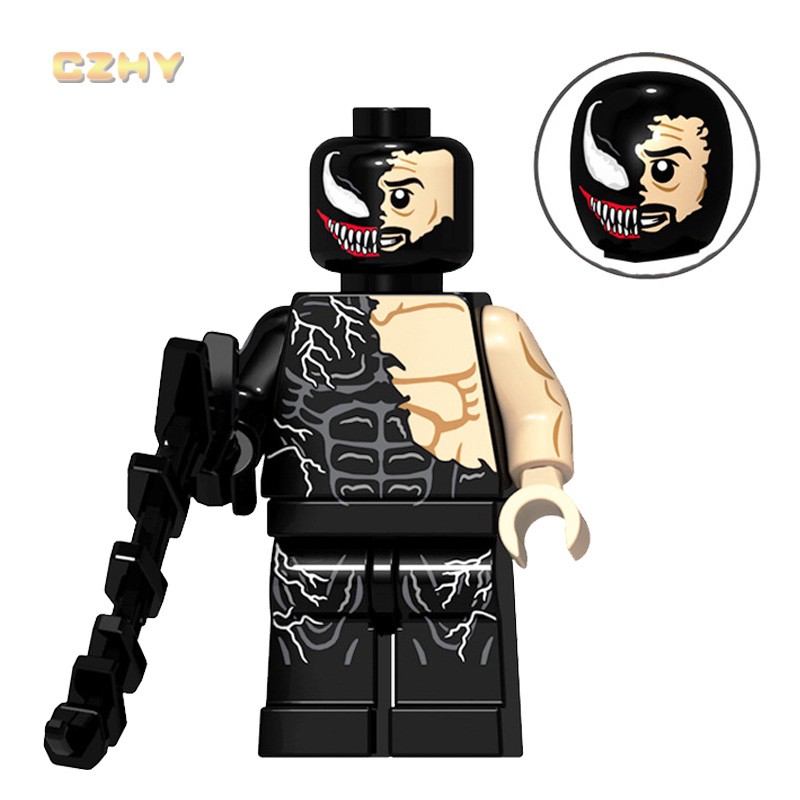 Mô Hình Lego Xếp Hình Nhân Vật Venom / Spiderman Cho Bé
