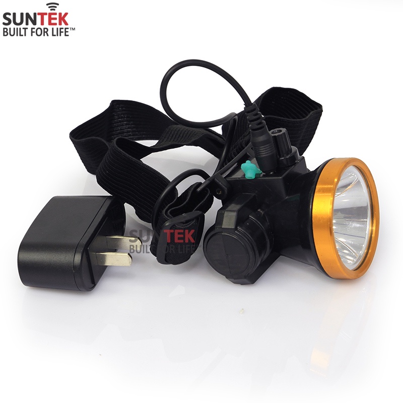 Đèn Pin LED Đội Đầu SUNTEK A15 - Công suất 30W | Ánh sáng Trắng/Vàng - Hàng Chính Hãng - Bảo hành 1 năm