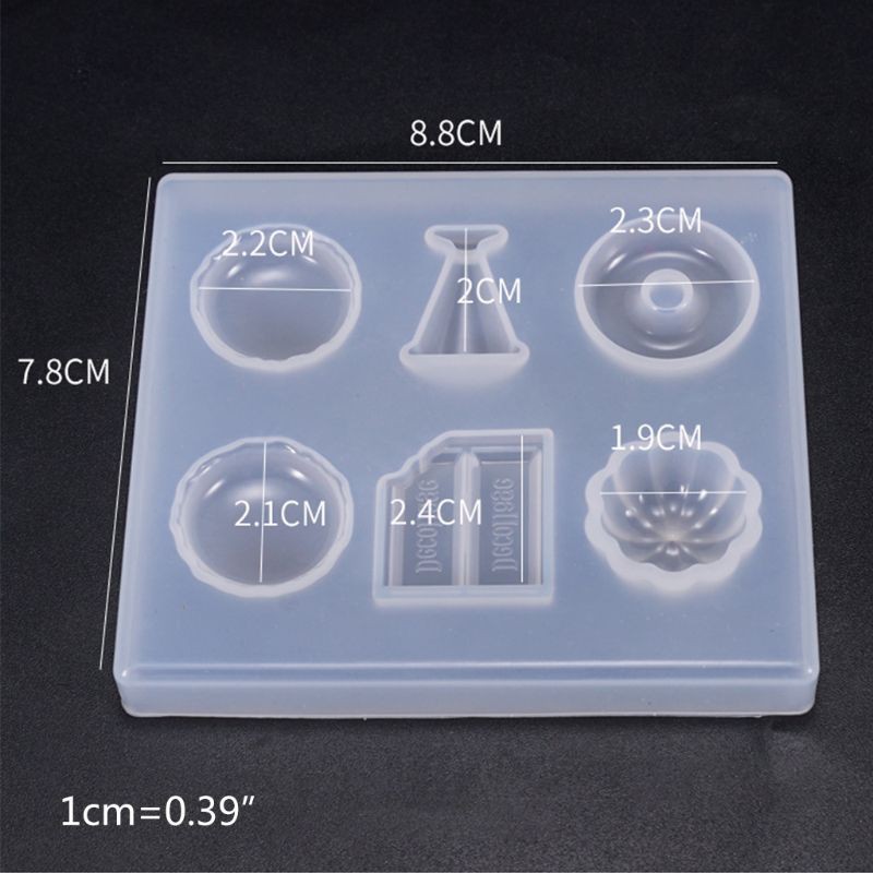 Khuôn Silicone Làm Bánh Hình Trái Tim Xinh Xắn 10m