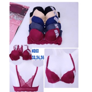 Áo lót ngực cài trước Thái Lan Sisterhood 260 đệm mỏng nâng ngực sexy
