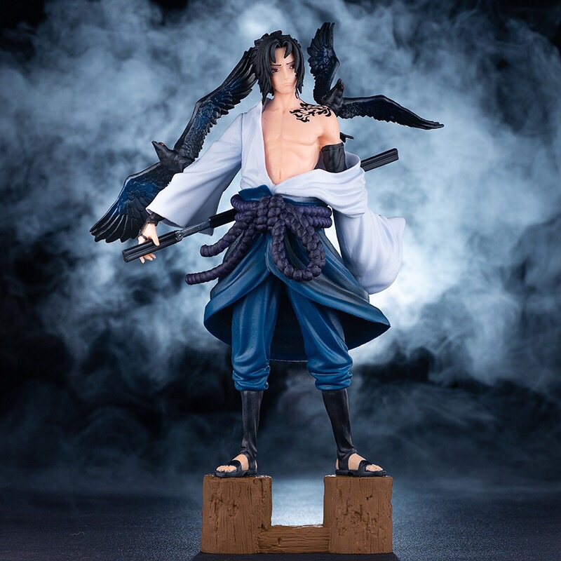 [CÓ ĐẾ +CAO 28CM ] MÔ HÌNH UCHIHA SASUKE CAO 28CM KÈM 2 CHIM &amp; ĐẾ SIÊU ĐẸP - MÔ HÌNH NARUTO