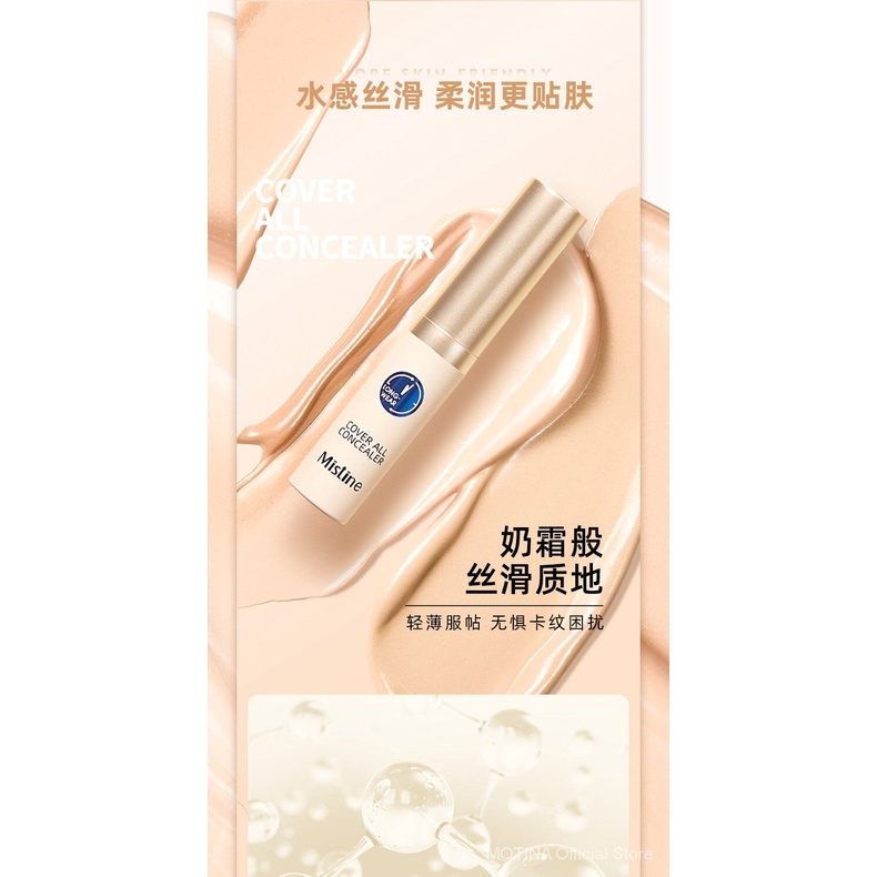 MISTINE (Hàng Mới Về) Kem Che Khuyết Điểm Dạng Lỏng Che Phủ Quầng Thâm Và Mụn Hiệu Quả | BigBuy360 - bigbuy360.vn
