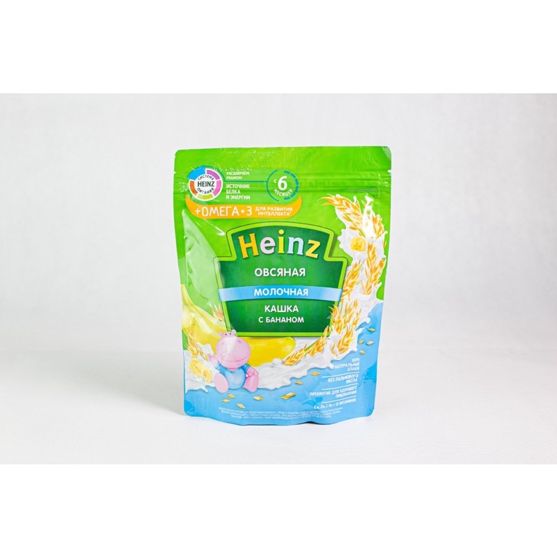 Bột Ăn Dặm Heinz Nga Cho Bé 4/6m+ (Túi Zip 200gr) DATE 2023