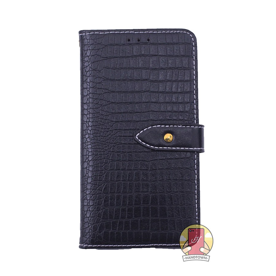 Bao Da Kiêm Ví Đựng Thẻ Vsmart Active 1 Joy 1 Vân Cá Sấu
