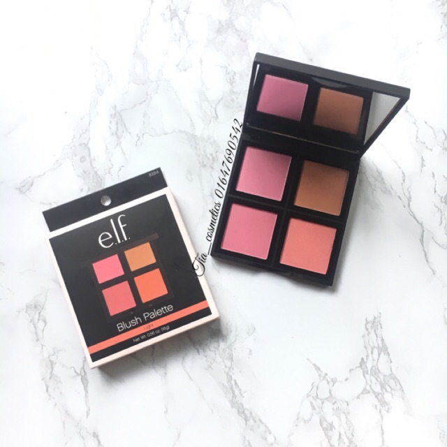 Má hồng và tạo khối Elf - Blush palette màu Light