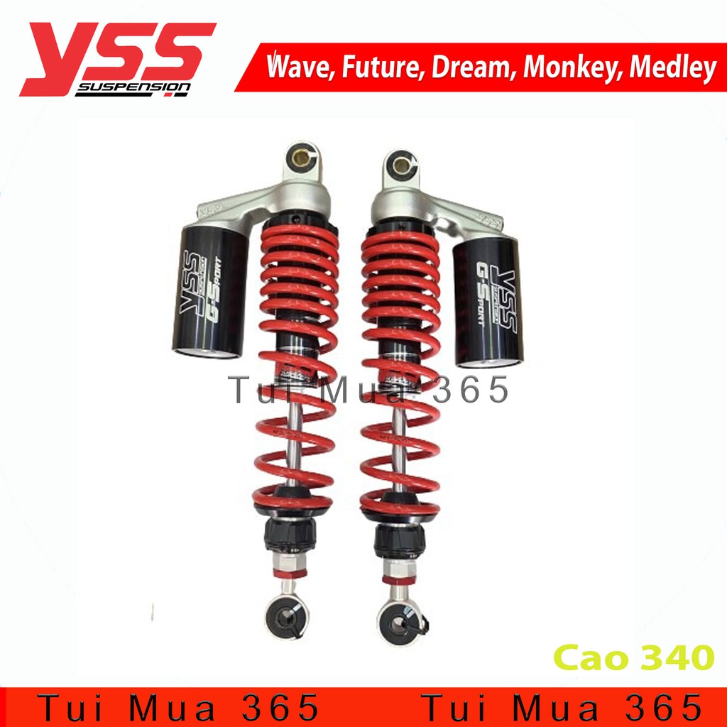 Phuộc YSS Wave, Future, Dream, Monkey, Medley, Axelo mẫu mới 2021