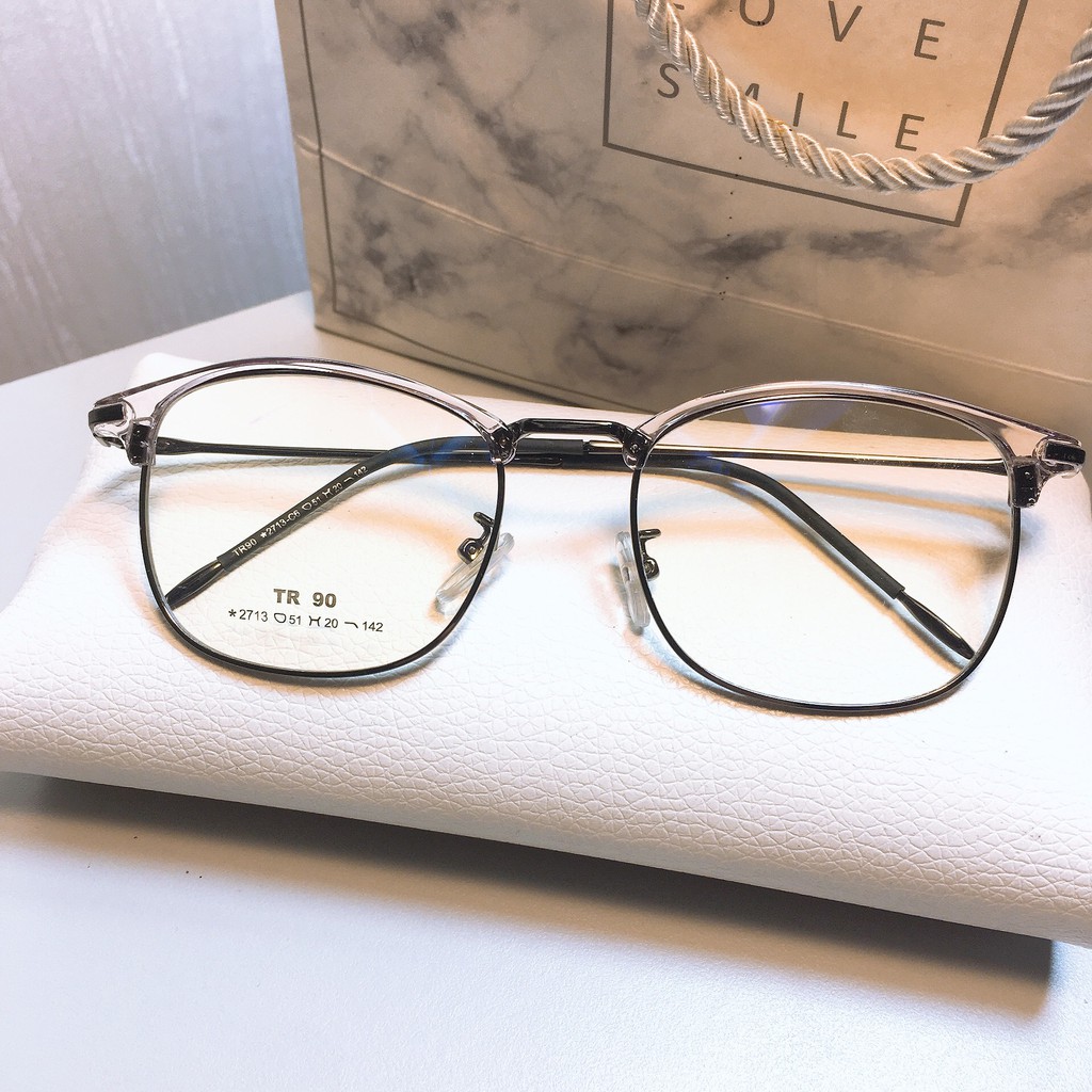 [Mã SKAMCLU7 giảm 10% cho đơn từ 0Đ] Gọng kính cận tròn bầu nam nữ 2713 nhận cắt mắt cận viễn loạn | BigBuy360 - bigbuy360.vn