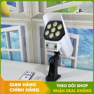 Đèn năng lượng mặt trời giả camera siêu kín nước, chống trộm