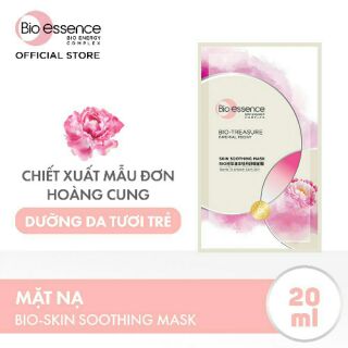 Mặt nạ dưỡng  da tươi  trẻ chiết xuất hoa mẫu đơn hoàng cung