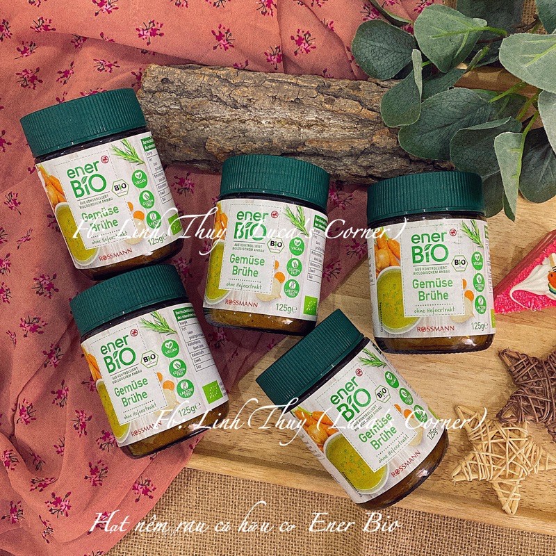 Hạt nêm rau củ hữu cơ Ener Bio Đức dạng hũ 290g