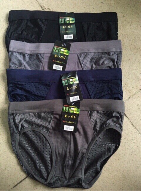10 quần lót nam thông hơi xuất nhật chất đẹp 330