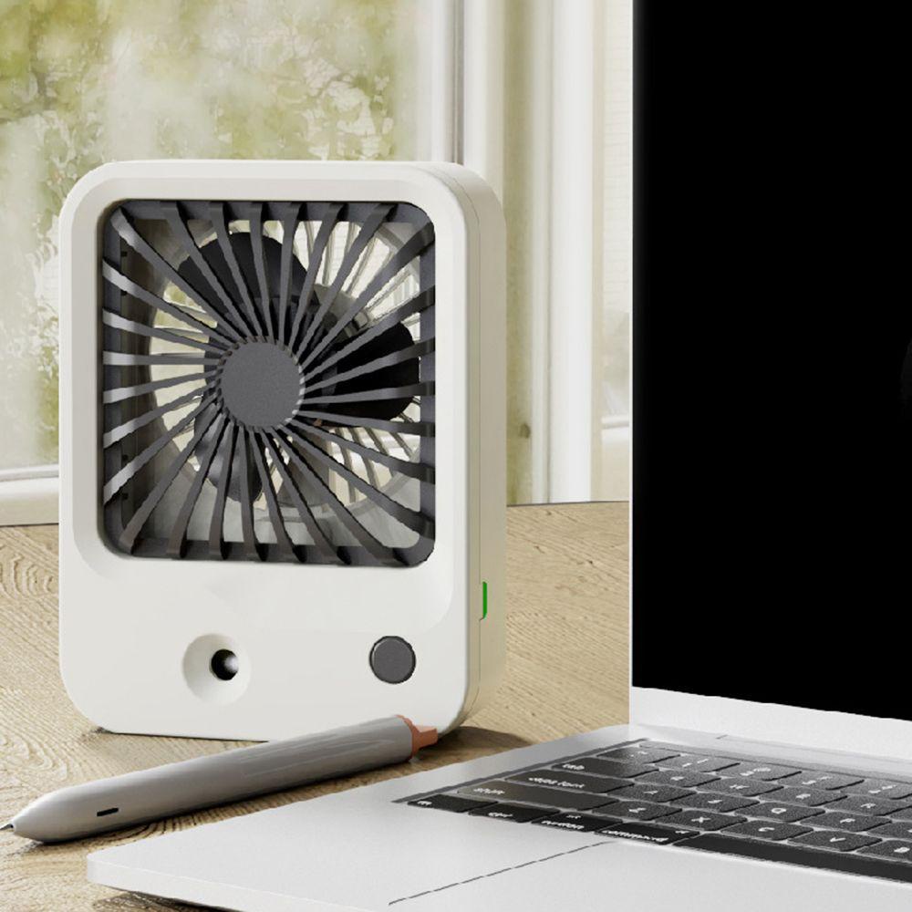 Quạt Phun Sương Tạo Ẩm Mini Không Gây Tiếng Ồn