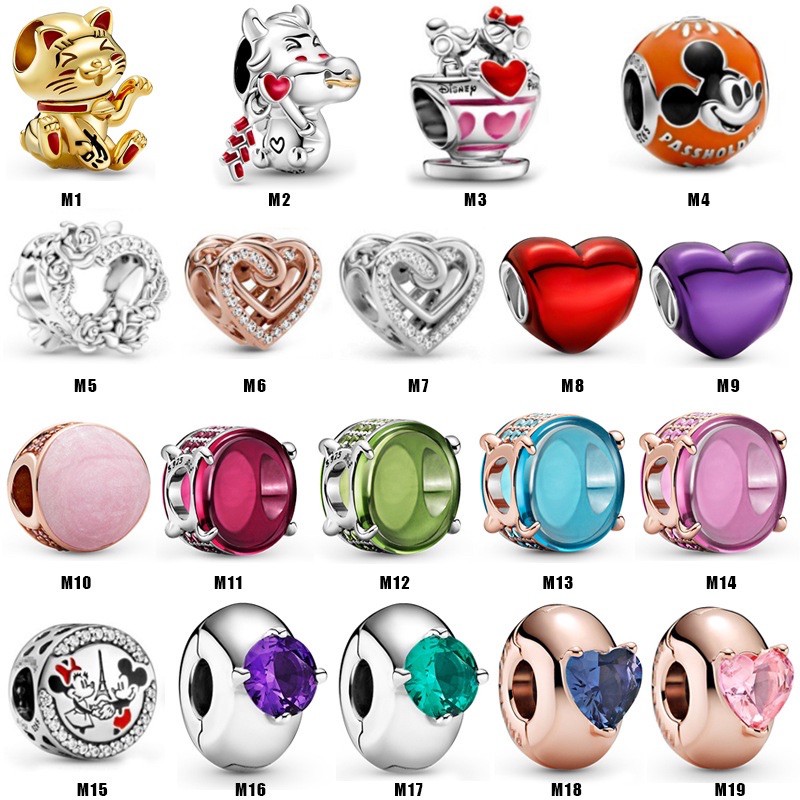 charm pan bộ sưu tập mới nhất hè 2021 bạc s925 cao cấp