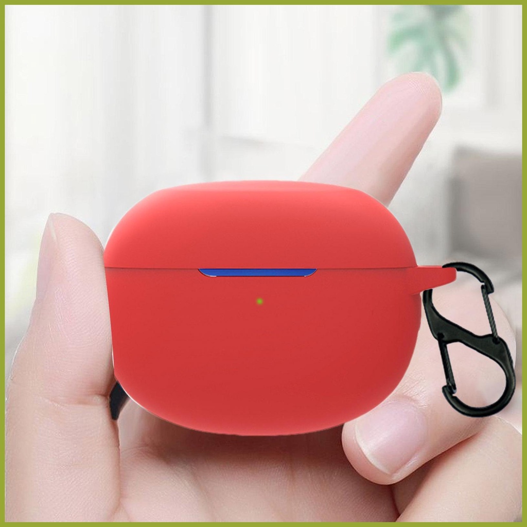 Vỏ Bảo Vệ Hộp Sạc Tai nghe không dây Realme Buds Air 3 Bằng Chất Liệu Silicone Kèm Móc Khóa