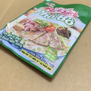 [57 g ][Phở Bò] Túi Gia Vị Nêm Sẵn Aji Quick