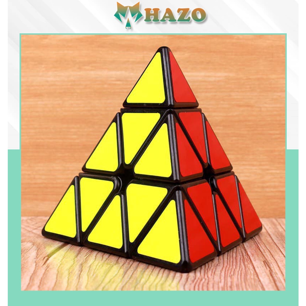 Đồ Chơi Trí Tuệ Rubik Khối Kim Tự Tháp Rubik Tam Giác Pyraminx Stickerless Moyu Meilong P334 Mfjs - Hazo