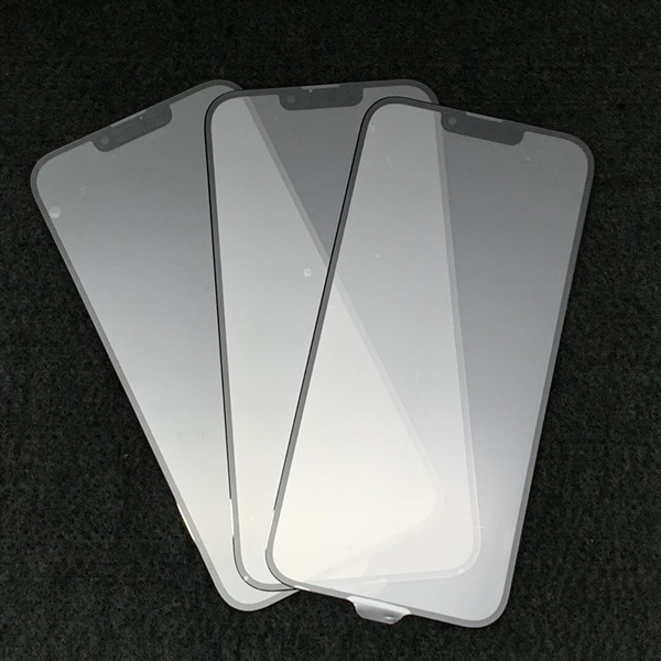 Kính liền keo 13Pro Max (siu trắng) ĐEN