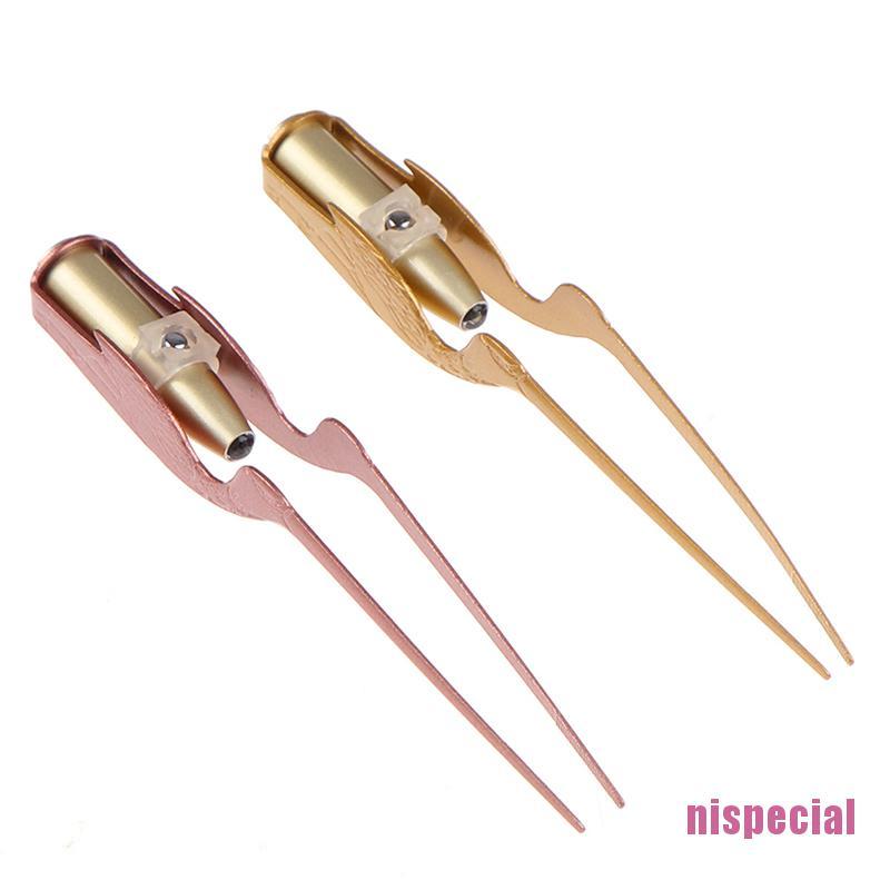 (Hàng Mới Về) Bông Tai Có Đèn Led Bằng Thép Không Gỉ Tiện Lợi