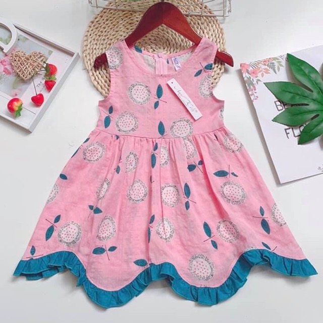 Đầm bé gái hoa các kiểu dễ thương
