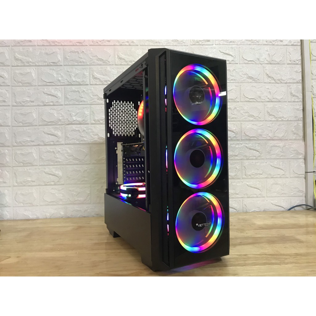 Bộ chiến PUBG ,GTA 5 Main B360,Cpu I5 9400F,RAM 8G,RX 580 8G.D5,SSD 120G+ MÀN 24inch | BigBuy360 - bigbuy360.vn