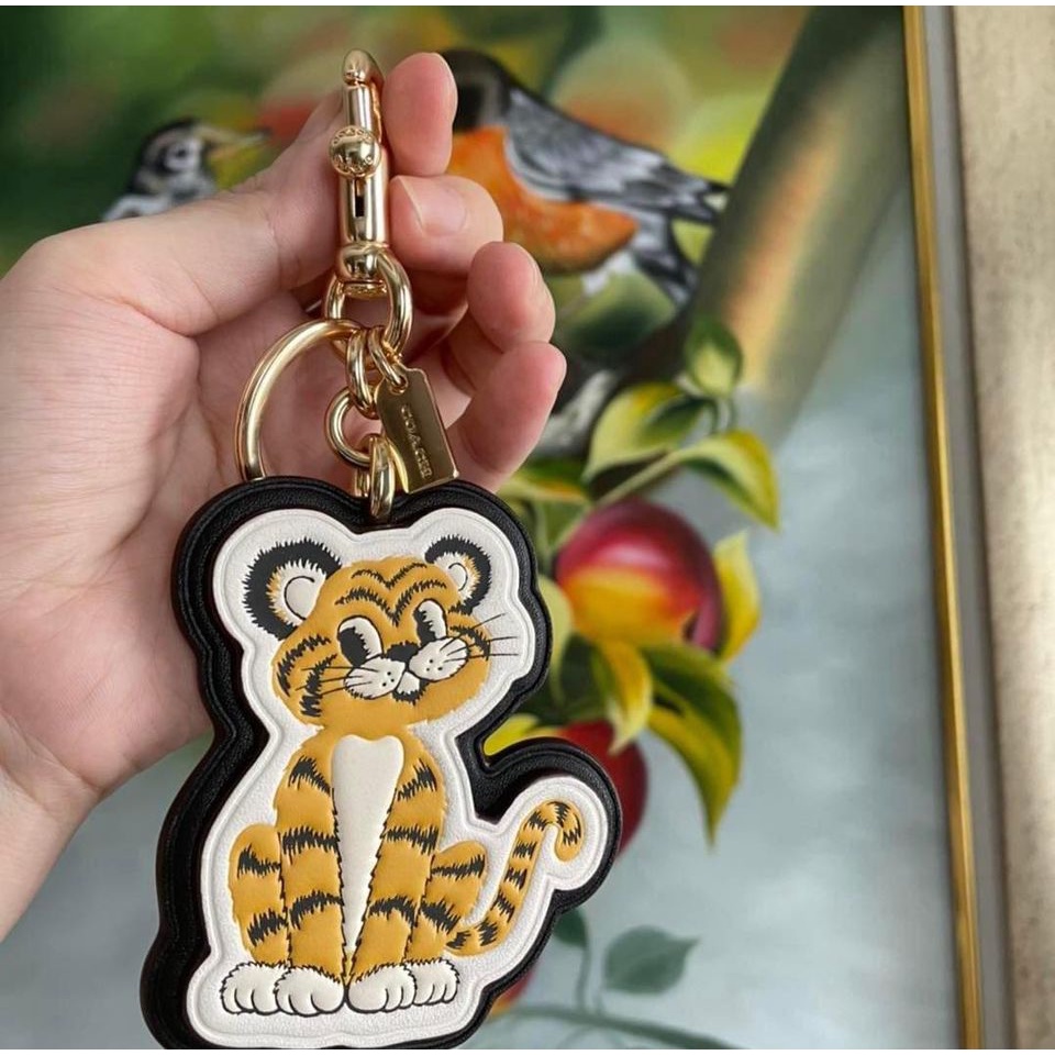 Coach Tiger charm-hàng chính hãng