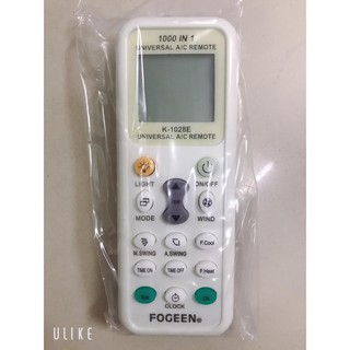 Remote điều khiển máy lạnh đa năng fogeen