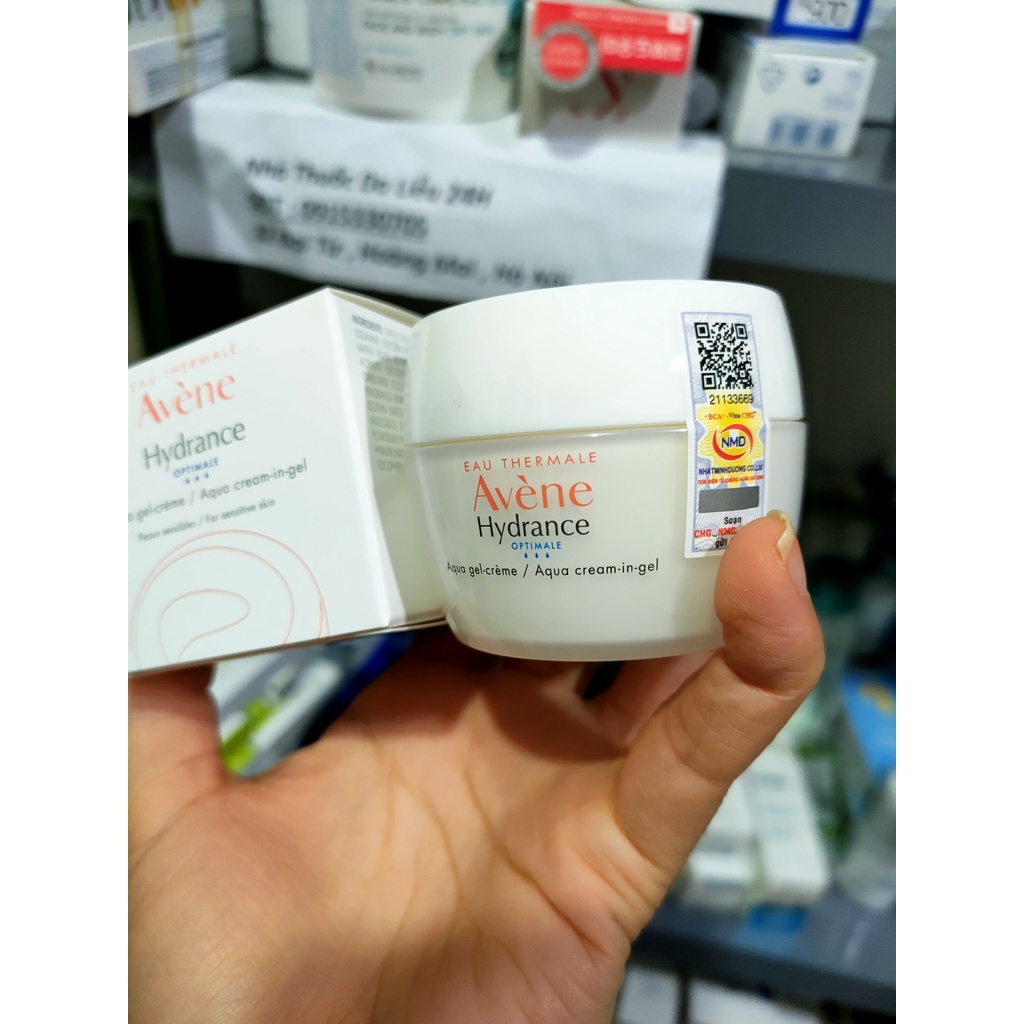 Gel dưỡng ẩm cho da khô, mất nước, nhạy cảm Avene Aqua Cream in Gel 50ml