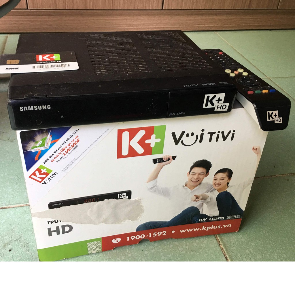 Điều khiển K+ HD có chân vát cho đầu kỹ thuật số TvBox. (Mẫu số 4)