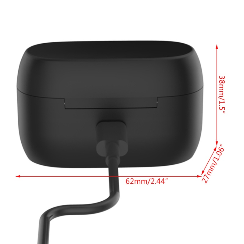 Bộ Hộp Sạc Không Dây Cho Tai Nghe Bluetooth Ja bra Elite 75t / Elite Active 75t
