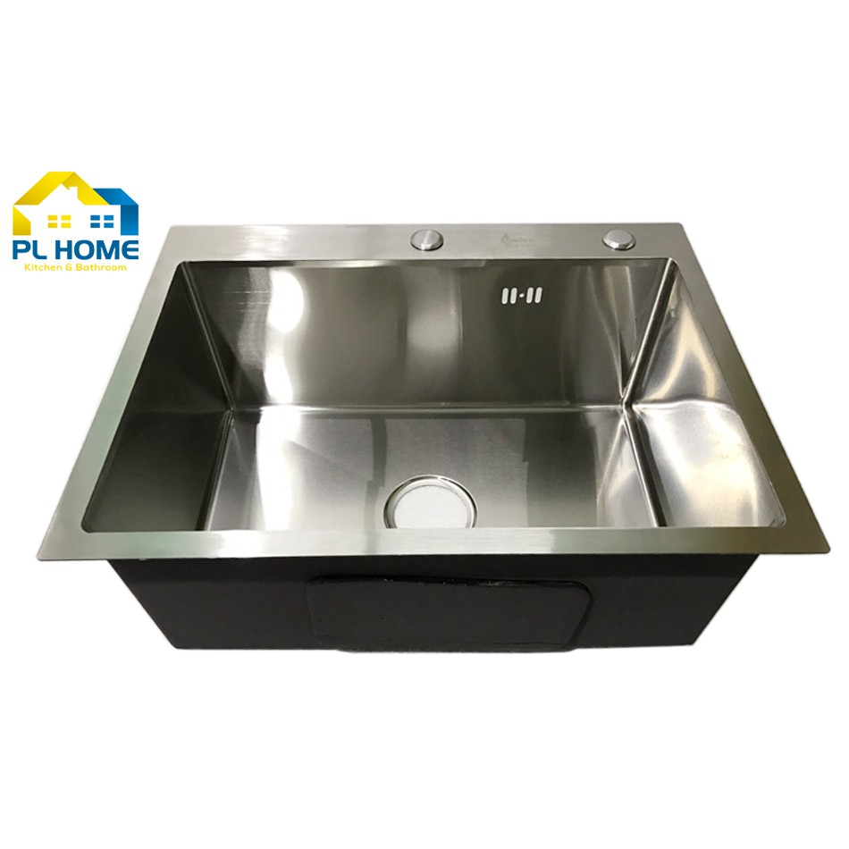 Chậu Rửa Bát Inox SUS 304 đúc – Tặng Rổ Đựng Đa Năng