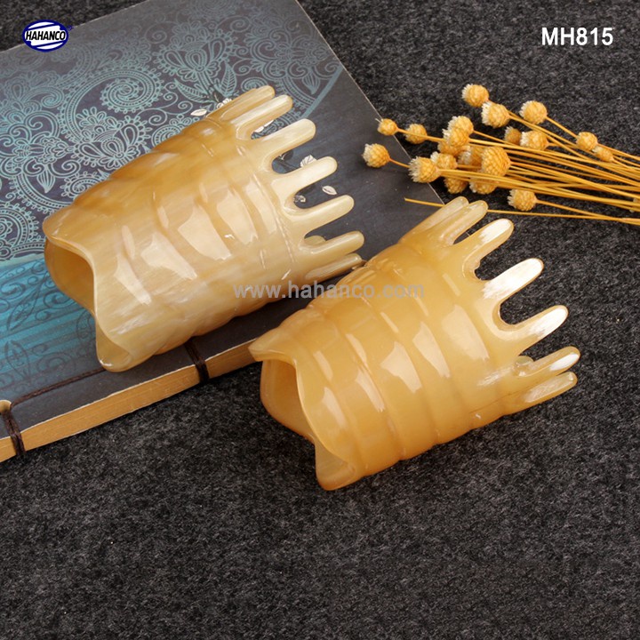 Dụng cụ Massage đầu Hahanco - MH815 gội đầu cực thích nhé - ống gió sừng Massa đầu giúp  lưu thông máu